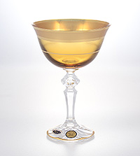 Набор креманок для мартини из стекла 180 мл