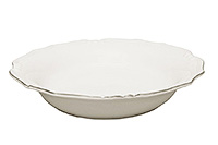 Тарелка глубокая (суповая) фарфоровая 23 см