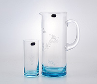 Набор для воды из стекла (кувшин 1800 мл и стаканы 300 мл)