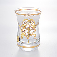 Набор чайных кружек (стаканов) из стекла армуды