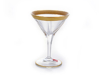 Набор креманок для мартини из стекла 180 мл