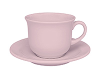 Набор чайных чашек с блюдцами керамических (Набор чайных пар или шапо) 180 мл