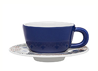Кофейная чашка с блюдцем керамическая (Шапо кофейное или пара) 80 мл