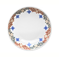 Набор глубоких (суповых) керамических тарелок 21 см