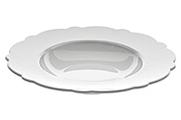 Тарелка глубокая (суповая) фарфоровая 23,3 см