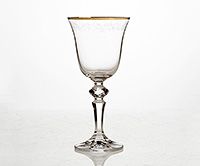 Набор бокалов для красного вина из богемского стекла (фужеры) 170 мл