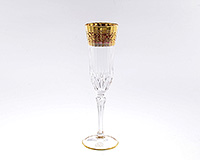 Набор бокалов для шампанского из стекла (фужеры)