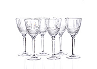 Набор бокалов для вина из стекла (фужеры) 290 мл