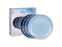 Набор фарфоровых тарелок 19,2 см