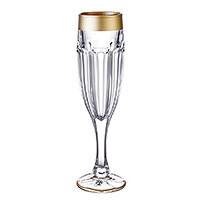 Набор бокалов для шампанского из стекла (фужеры) 150 мл