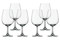 Набор бокалов для вина из хрустального стекла (фужеры) 450 мл