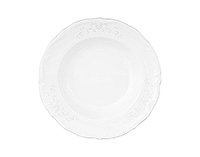 Тарелка глубокая (суповая) фарфоровая 22,5 см
