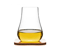 Набор бокалов для виски из стекла (стаканы) 150 мл на подставках