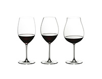 Набор фужеров (бокалов) из хрусталя для дегустации красного вина