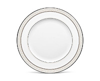 Тарелка из костяного фарфора 27 см обеденная