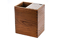 Блок для ножей и кухонных аксессуаров из дерева 13х18х21,5 см