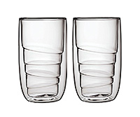 Набор бокалов для воды из стекла (стаканы) 350 мл