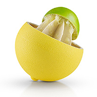 Отжим для лимона из нейлона и силикона (соковыжималка для цитрусов) 8,7х8,5 см