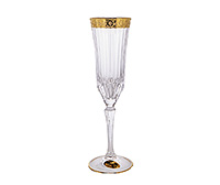 Набор бокалов для шампанского из стекла (фужеры) 180 мл