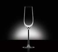 Набор бокалов для шампанского из хрустального стекла (фужеры) 250 мл
