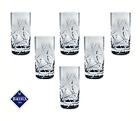 Набор бокалов для воды из хрусталя (стаканы) 400 мл