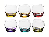 Набор бокалов для виски из богемского стекла (стаканы) 390 мл