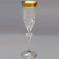 Набор хрустальных бокалов для шампанского (фужеры)