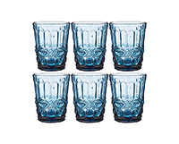 Набор бокалов для воды из стекла (стаканы) 270 мл