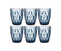 Набор бокалов для воды из стекла (стаканы) 240 мл