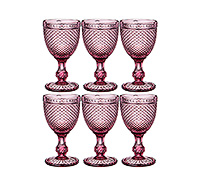 Набор бокалов для вина из стекла (фужеры) 300 мл