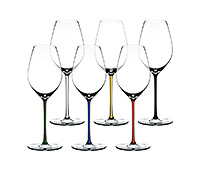 Набор бокалов для шампанского из хрусталя (фужеры) 445 мл