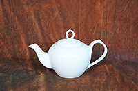 Заварочный чайник с крышкой фарфоровый 600 мл