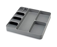 Органайзер для столовых приборов и кухонной утвари из пластика 38,3x5,5x39,7 см