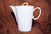 Заварочный чайник с крышкой фарфоровый 1000 мл