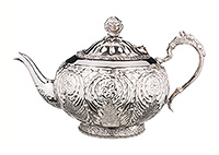 Заварочный чайник с крышкой из латуни 1350 мл