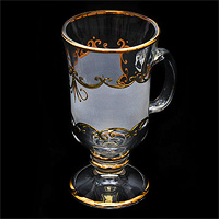 Набор чашек для глинтвейна из богемского стекла 240 мл