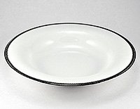 Набор глубоких (суповых) фарфоровых тарелок 23,5 см