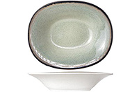 Тарелка глубокая (суповая) керамическая 17,5х21,5 см