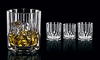 Набор бокалов для виски из хрусталя (стаканы) 324 мл