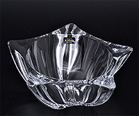 Конфетница из богемского стекла (Ваза для конфет) 21 см