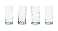 Набор бокалов для воды из стекла (стаканы) 450 мл