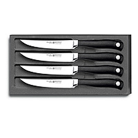 Набор столовых ножей для стейка 4 предмета из нержавеющей стали