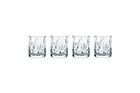 Набор бокалов для виски из хрусталя (стаканы) 330 мл