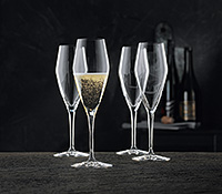 Набор бокалов для шампанского из хрусталя (фужеры) 280 мл
