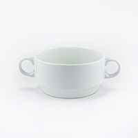 Чашка для супа фарфоровая (Бульонница) 250 мл