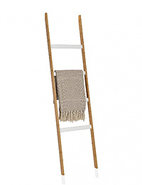 Стойка-лестница для полотенец из бамбука 170x43x4 см
