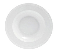 Тарелка глубокая (суповая) из костяного фарфора 24 см