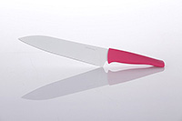 Стальной нож кухонный с керамическим покрытием 20,5 см
