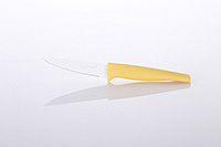 Стальной нож кухонный с керамическим покрытием 9 см