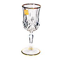 Набор бокалов для вина из стекла (фужеры) 120 мл